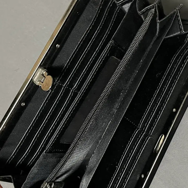 [BUNJANG] Vintage Skull Long Wallet / 해골 장지갑 펑크고스로리리즈리사마즈빈티지스컬블랙벤슨지뢰계양산형