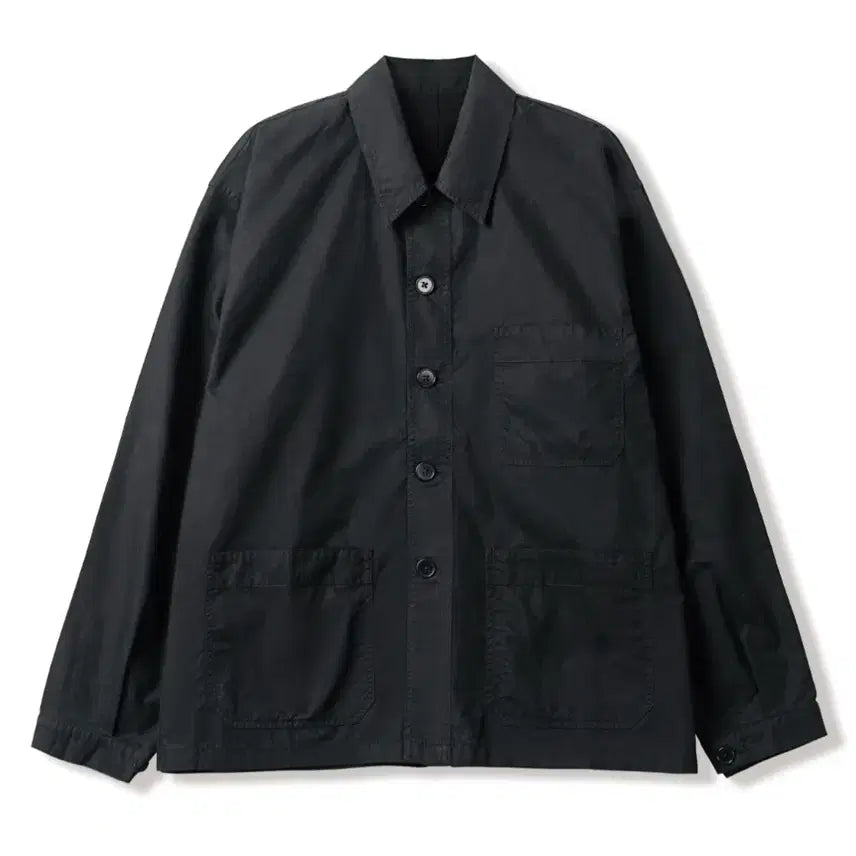 [BUNJANG] SEW Navy Light Work Shirt Jacket / [2] SEW 네이비 라이트 워크 셔츠 자켓