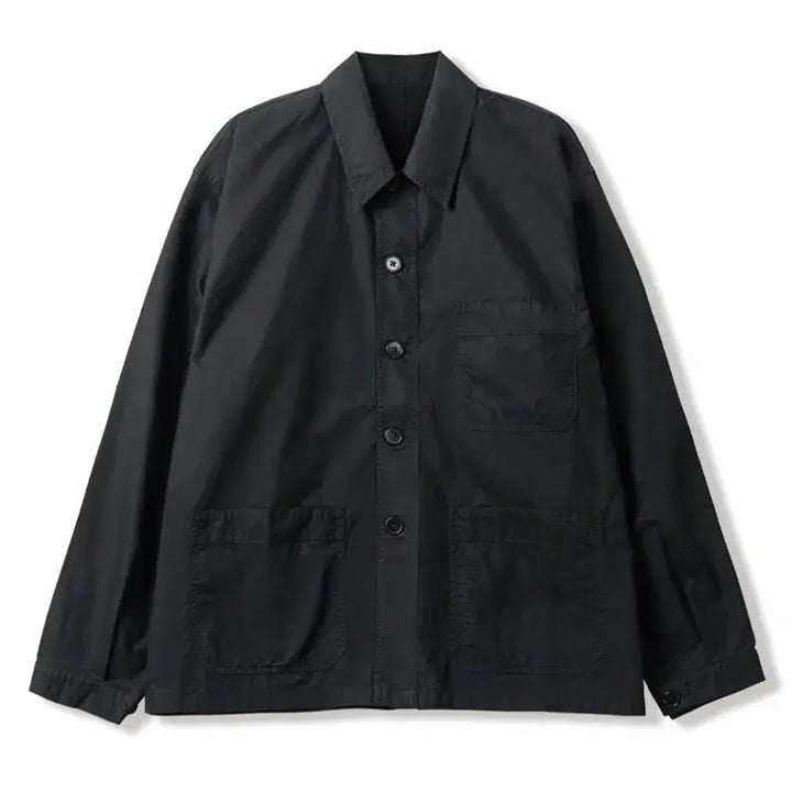 [BUNJANG] SEW Navy Light Work Shirt Jacket / [2] SEW 네이비 라이트 워크 셔츠 자켓