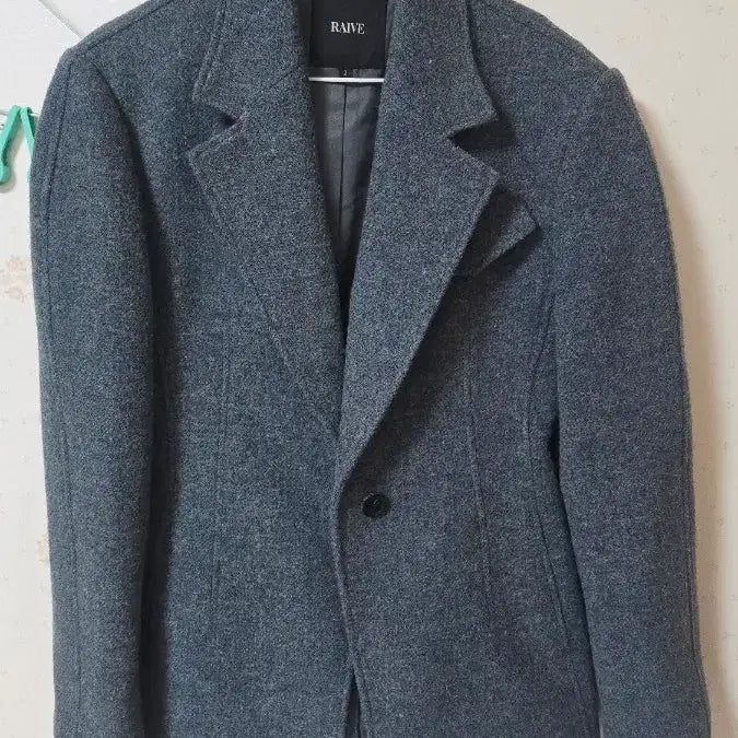 [BUNJANG] Raive Hourglass Blue Coat Jacket M / 레이브 raive 아워글래스 Hourglass 블루 코트 자켓 M