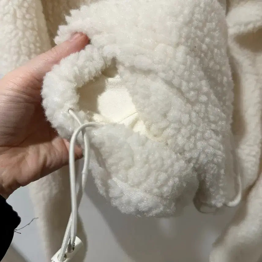 [BUNJANG] Brunch Ppo-ggle Jacket Ivory / 브런치 br 뽀글이 자켓 아이보리