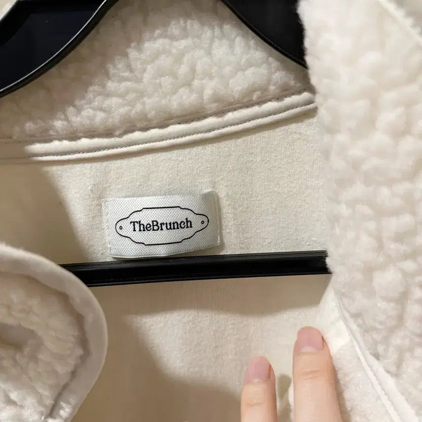 [BUNJANG] Brunch Ppo-ggle Jacket Ivory / 브런치 br 뽀글이 자켓 아이보리