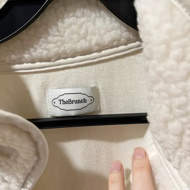 [BUNJANG] Brunch Ppo-ggle Jacket Ivory / 브런치 br 뽀글이 자켓 아이보리