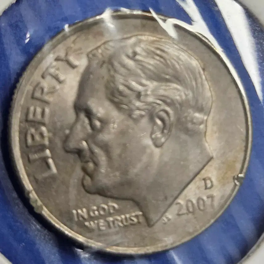 [BUNJANG] Denver Mint 1 Dime Coin 2007 / 2007년 덴버 조폐창  주조 1다임 주화 M903