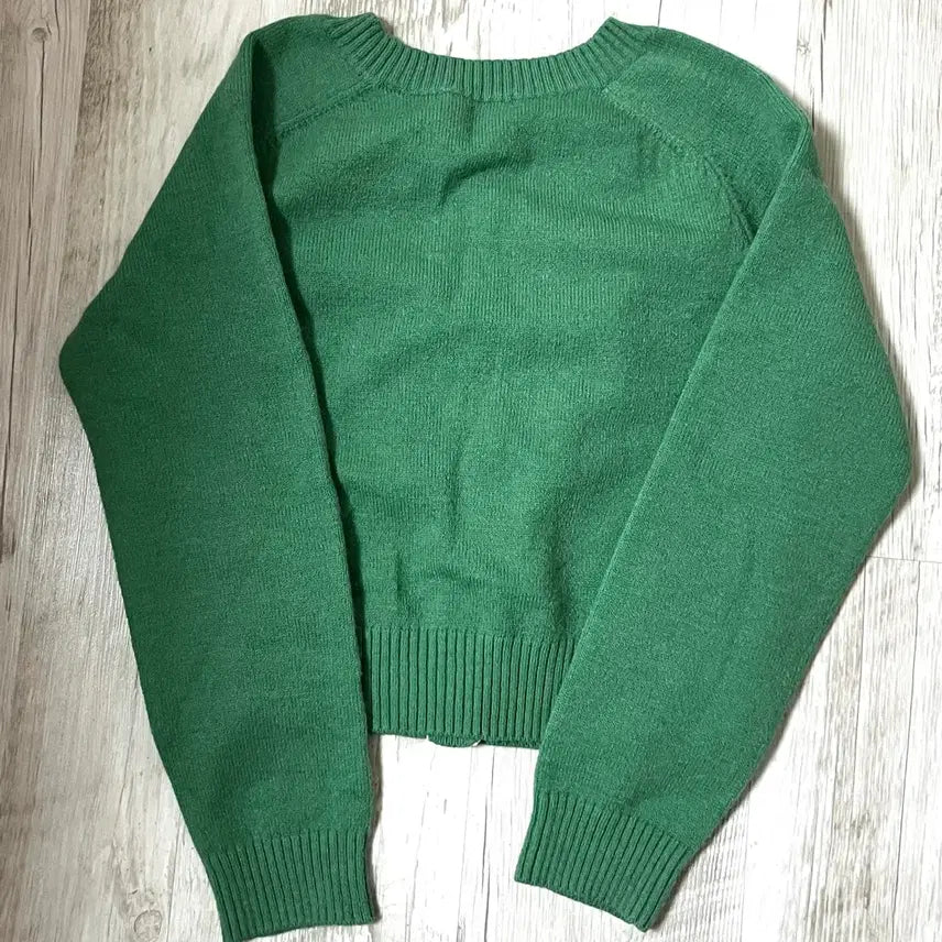 [BUNJANG] 8 Seconds Cropped Knit Cardigan / 에잇세컨즈 크롭 니트 가디건