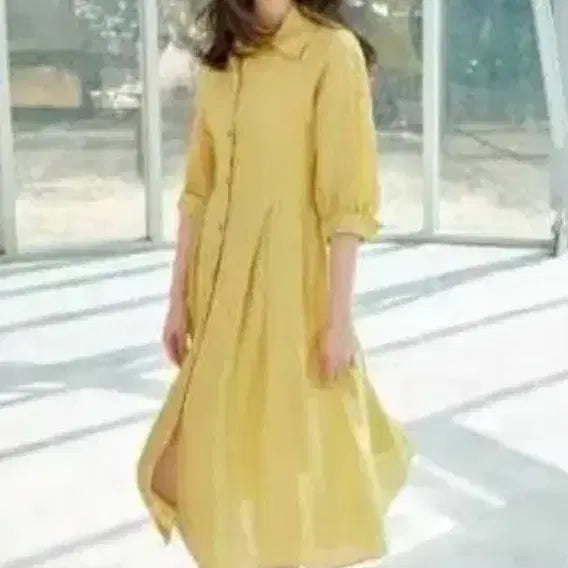 [BUNJANG] Paul & Joe Linen Long Dress / 폴앤조 린넨원피스 (새상품)