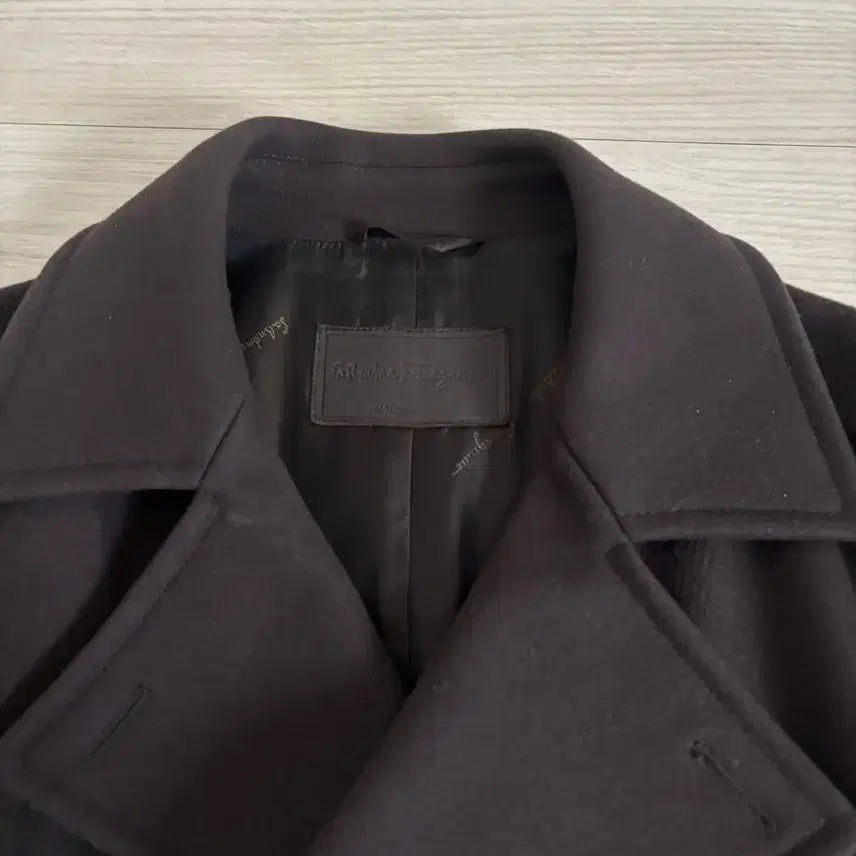 [BUNJANG] Ferragamo Brown Pea Coat / (오페라) 페레가모 브라운 피코트