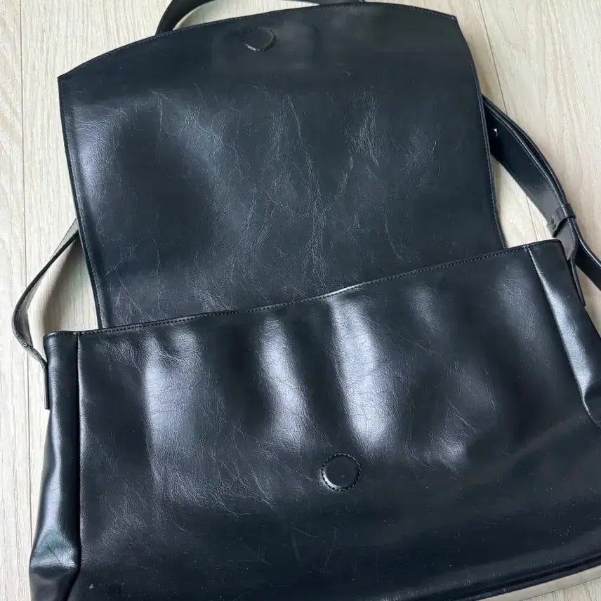 [BUNJANG] SEMICODE Shoulder Bag - Black / SEMICODE 세미코드 숄더백 블랙