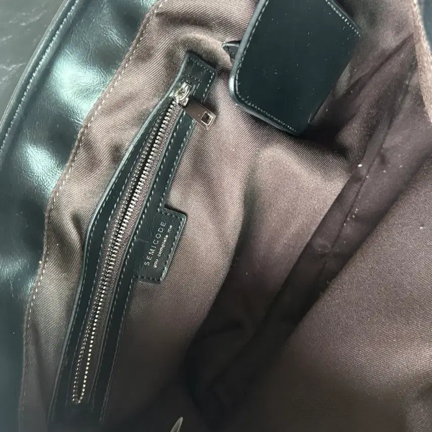 [BUNJANG] SEMICODE Shoulder Bag - Black / SEMICODE 세미코드 숄더백 블랙