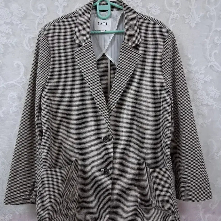 [BUNJANG] TATE Check Blazer 90 Size / TATE 체크 블레이저 90사이즈