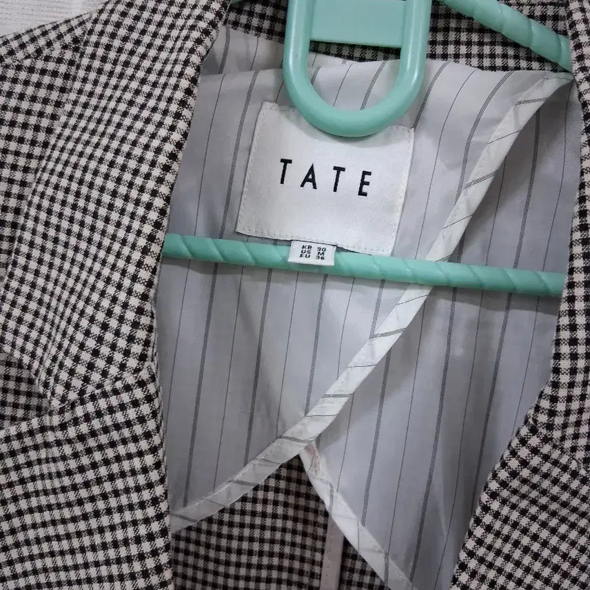 [BUNJANG] TATE Check Blazer 90 Size / TATE 체크 블레이저 90사이즈