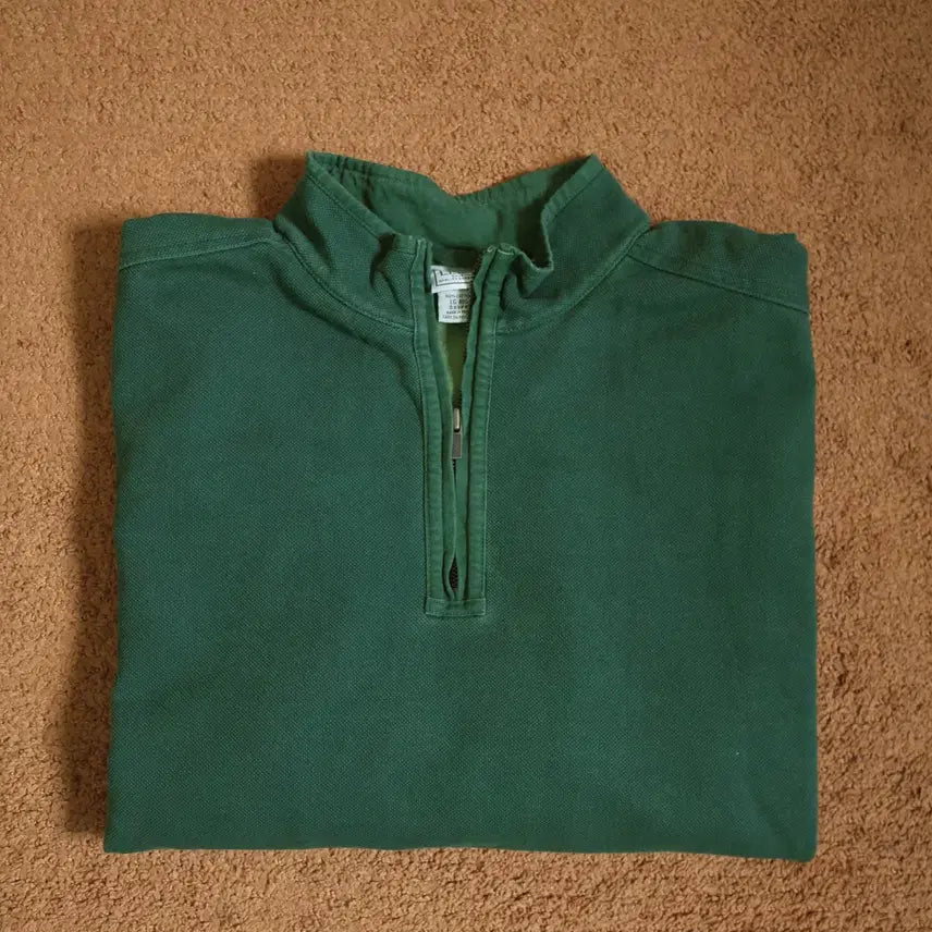 [BUNJANG] L.L.Bean Half-Zip Sweatshirt / 엘엘빈 하프집업 스웨트셔츠