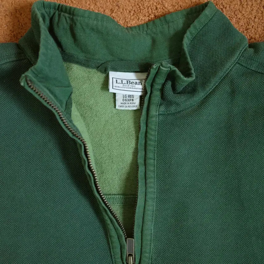 [BUNJANG] L.L.Bean Half-Zip Sweatshirt / 엘엘빈 하프집업 스웨트셔츠