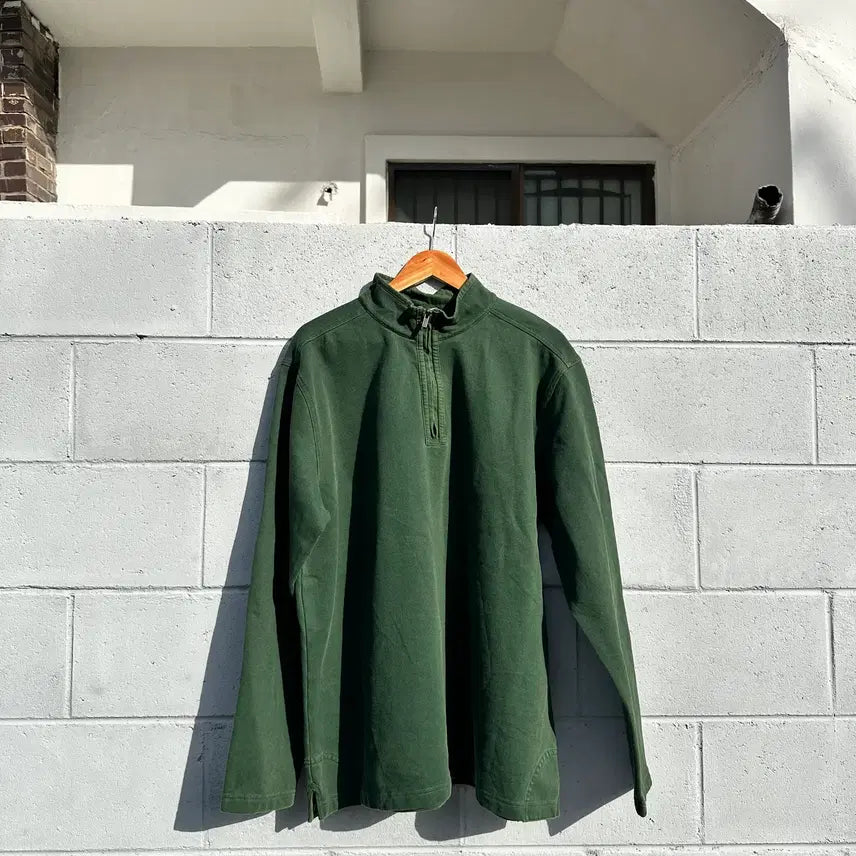 [BUNJANG] L.L.Bean Half-Zip Sweatshirt / 엘엘빈 하프집업 스웨트셔츠