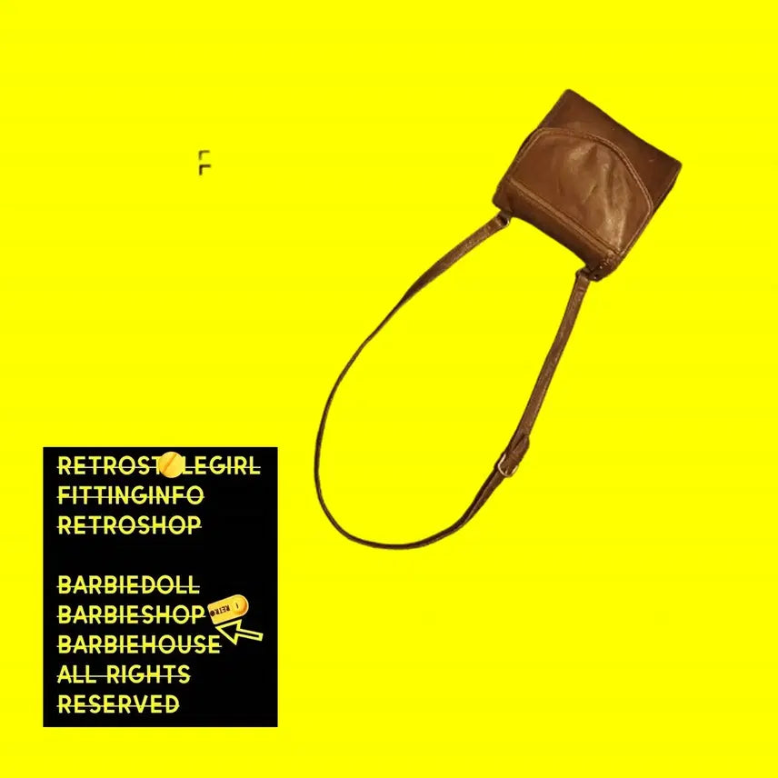 [BUNJANG] Fossil Vintage Leather Crossbody Bag / 7108 파슬가방 크로스백 미니백 미니가방 가죽백 가죽가방 빈티지가방