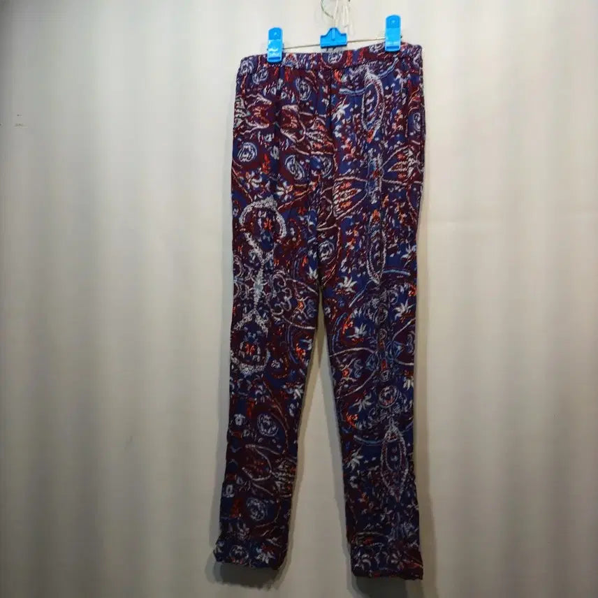 [BUNJANG] Paisley Pattern Women's Slacks / 페이즐리 패턴 여성 바지27~28사이즈봄여틈  63007