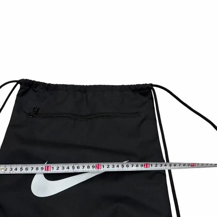 [BUNJANG] Nike Swoosh Gym Sack Backpack Black / 나이키 스우시 짐색 백팩 가방 블랙
