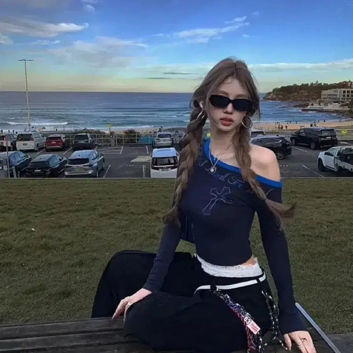 [BUNJANG] Duggy Store The Nuage T-shirt / 듀기스토어 더누베 티셔츠