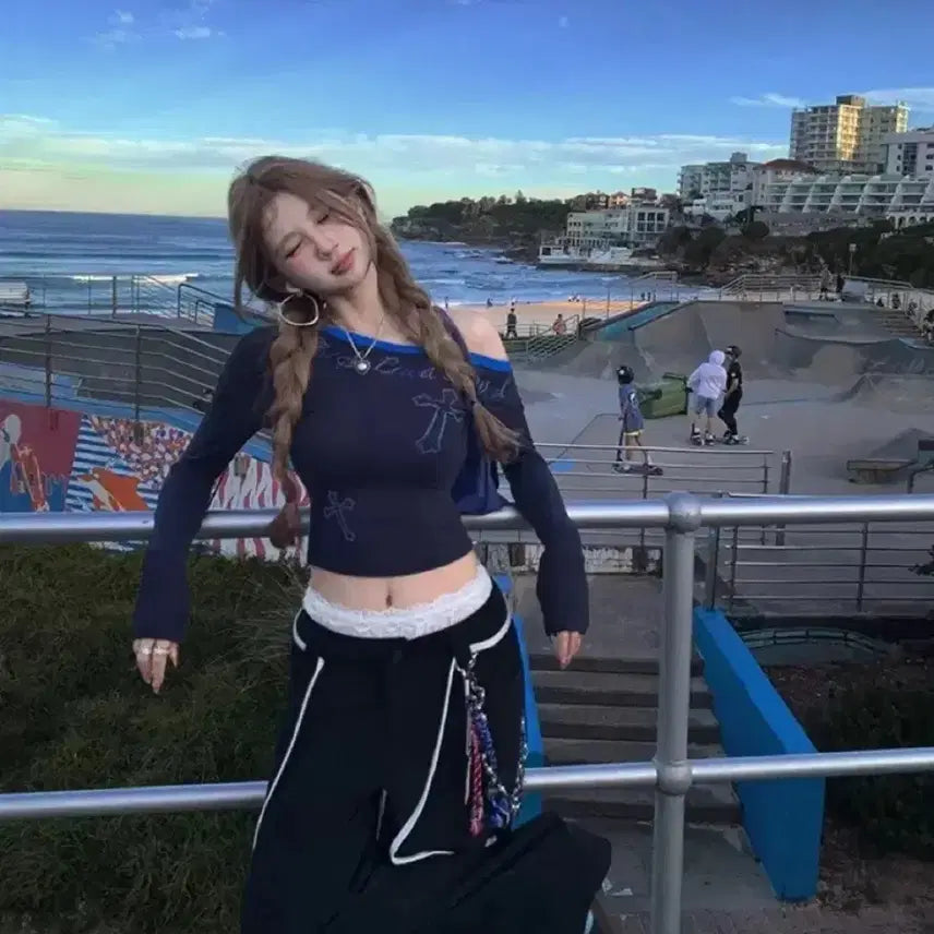 [BUNJANG] Duggy Store The Nuage T-shirt / 듀기스토어 더누베 티셔츠