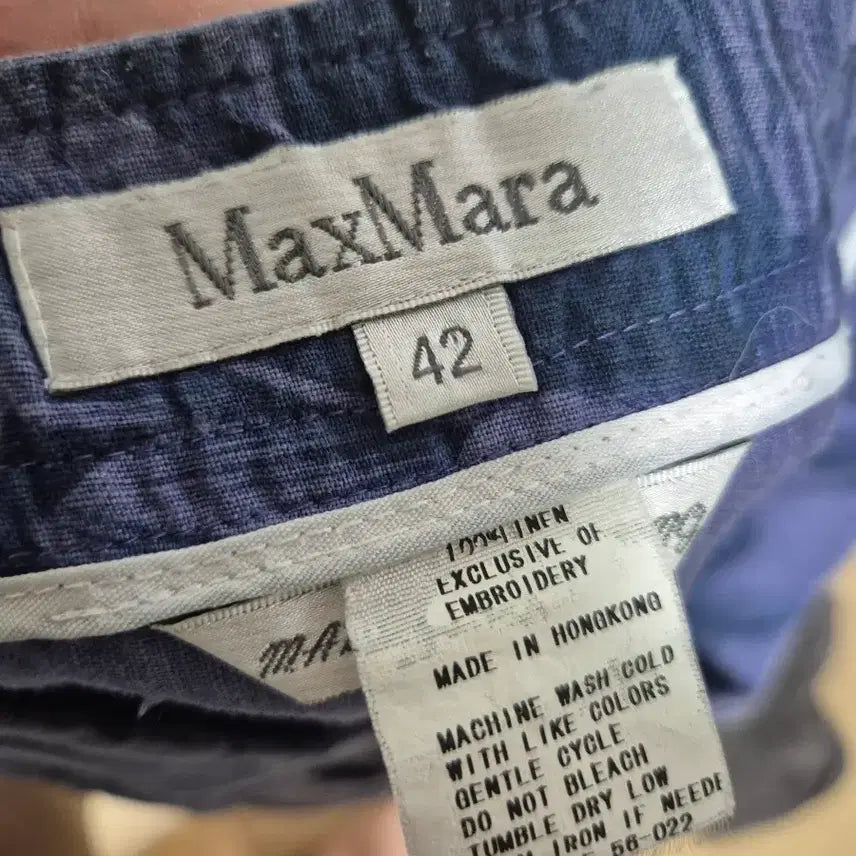 [BUNJANG] Max Mara Linen Pants / 막스마라 마 100% 팬츠