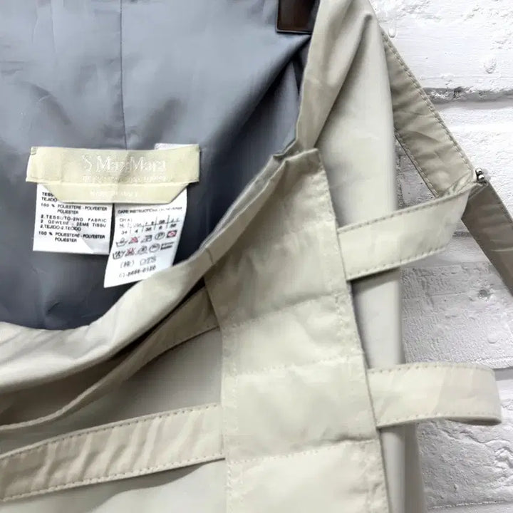 [BUNJANG] Max Mara Ivory Double Belt Midi Skirt / 막스마라 아이보리 더블벨트 미디스커트