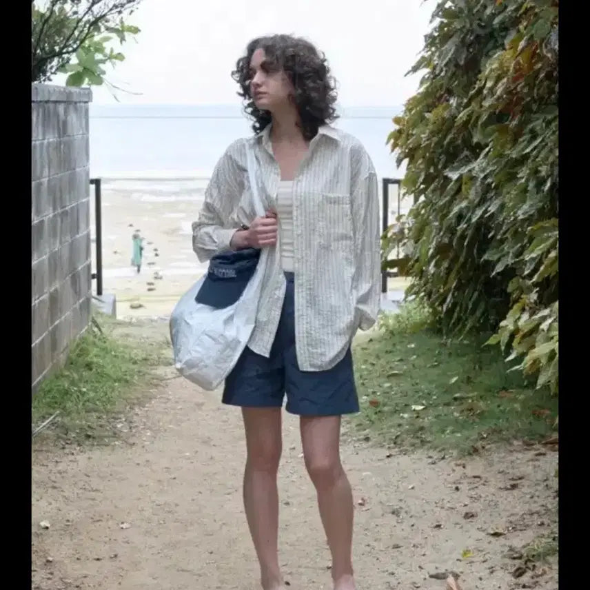 [BUNJANG] Pojer Stripe Shirt / 포저 스트라이프 셔츠