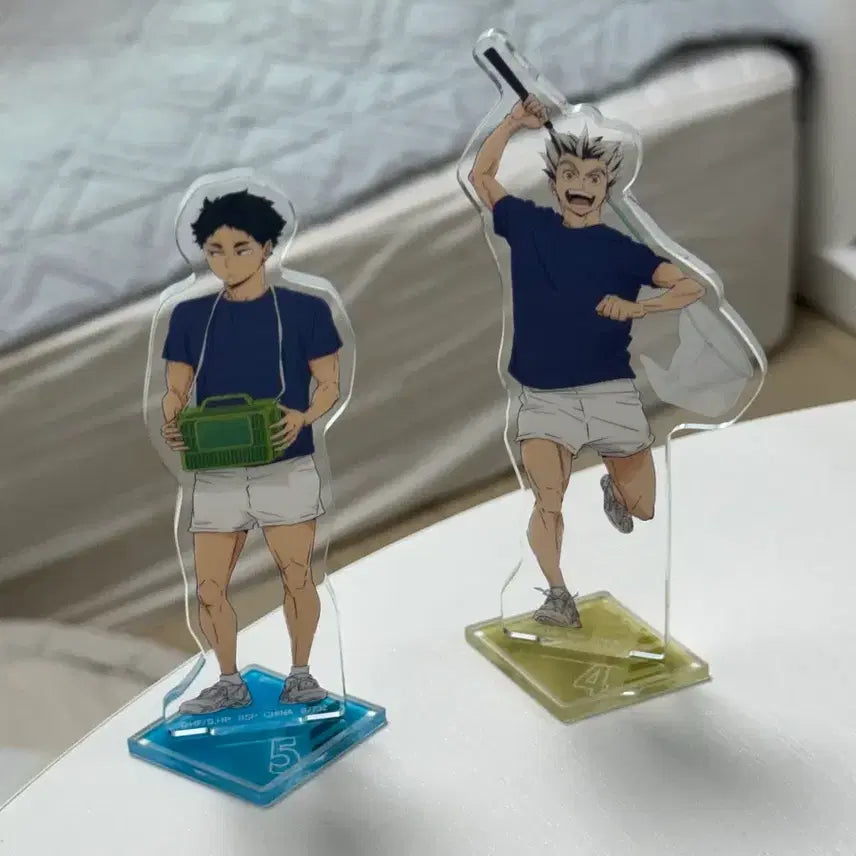 [BUNJANG] Haikyu Bokuto & Akaashi Acrylic Stand Bundle Set / 하이큐 보쿠토 & 아카아시 아크릴 스탠드