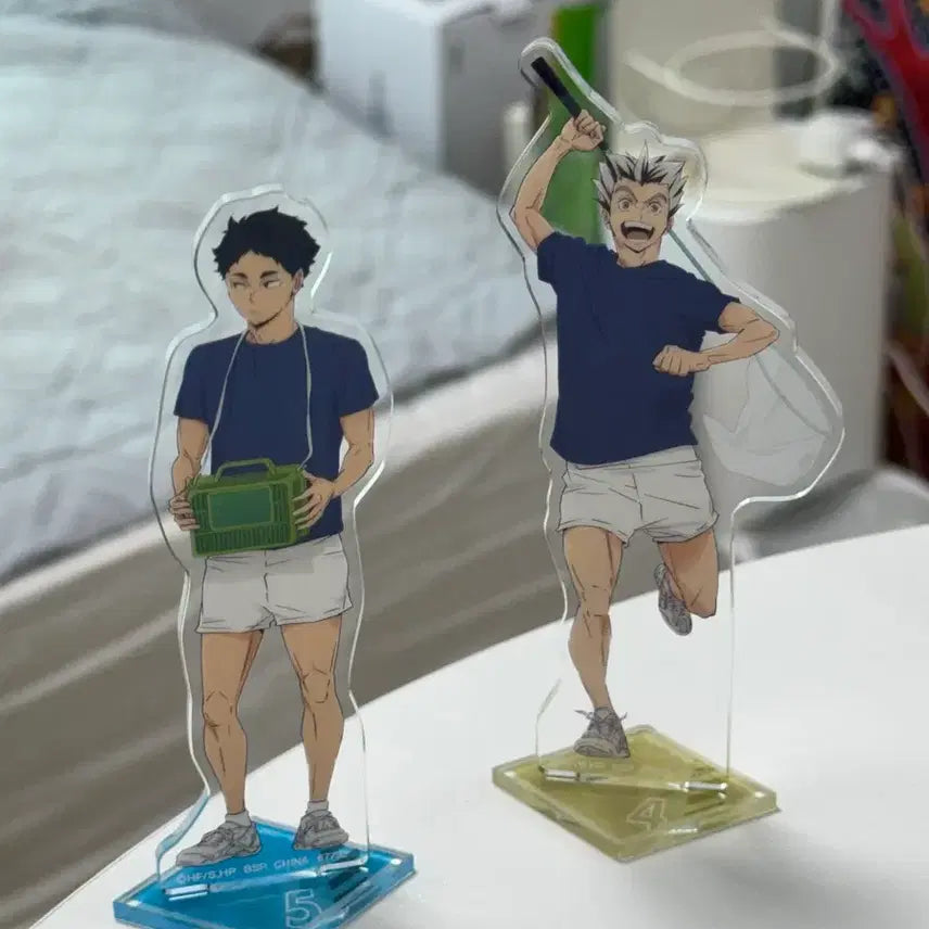 [BUNJANG] Haikyu Bokuto & Akaashi Acrylic Stand Bundle Set / 하이큐 보쿠토 & 아카아시 아크릴 스탠드