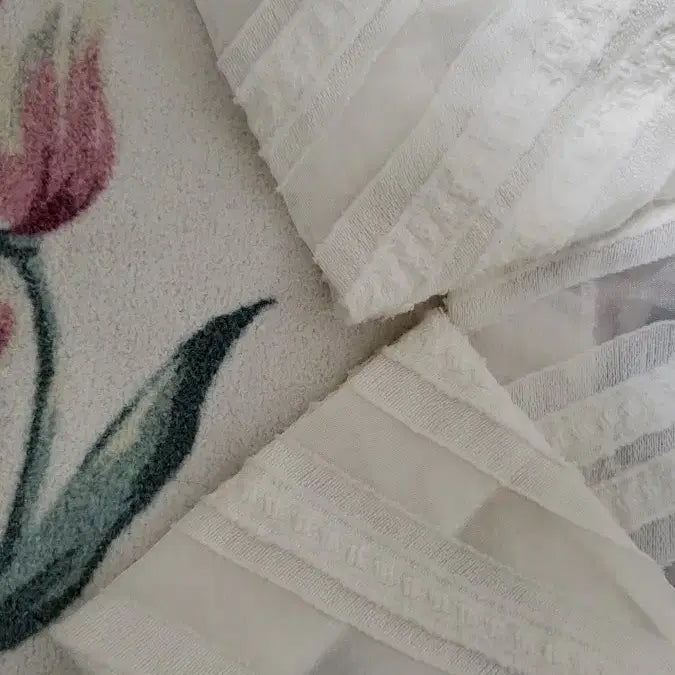 [BUNJANG] Maje White Striped Blouse / 마쥬 화이트 셔츠 블라우스