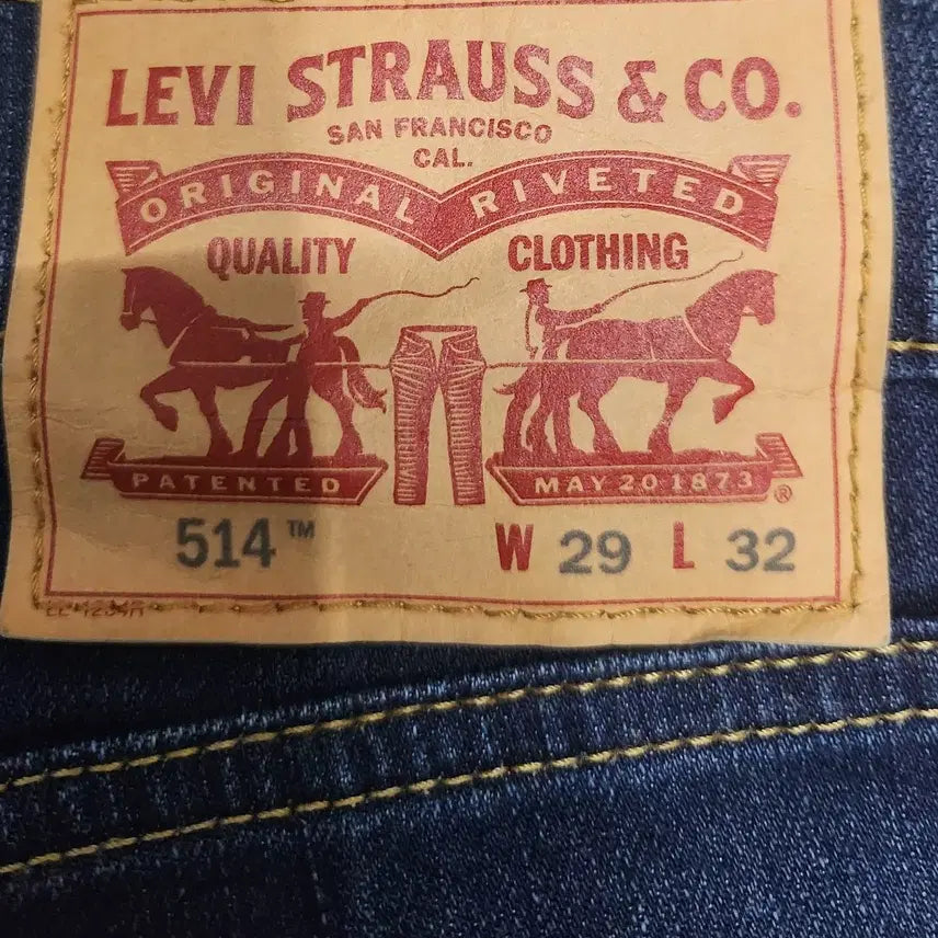 [BUNJANG] Levi's 514 Denim Jeans / 리바이스 514  진청 데님팬츠 29/32