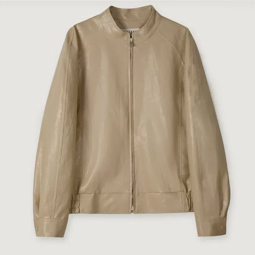 [BUNJANG] Torte Vegan Leather Round Vegan Leather Jacket / Torte 토르테 Vegan Leather 라운드 비건 레더자켓