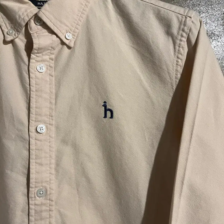 [BUNJANG] Hazzys Cotton Solid Shirt / 헤지스 코튼 솔리드셔츠