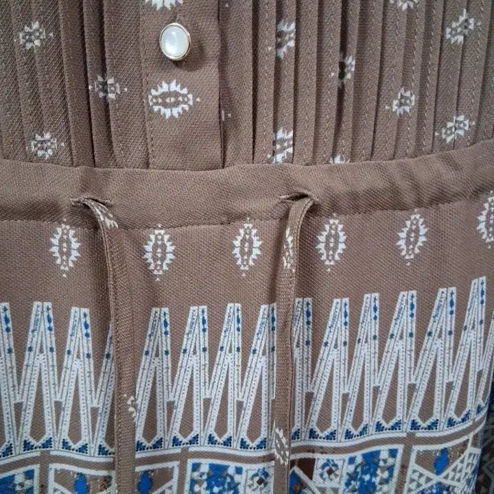 [BUNJANG] LeShop Pattern Long Dress / 르샵 패턴 롱 원피스 S