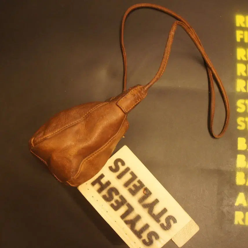 [BUNJANG] Fossil Vintage Leather Crossbody Bag / 7111 파슬가방 크로스백 미니백 미니가방 가죽백 가죽가방 빈티지가방