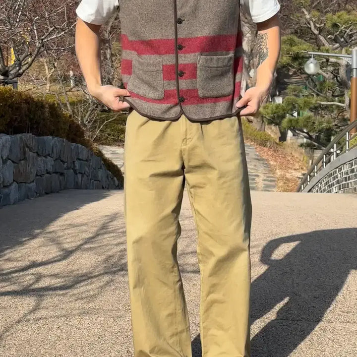 [BUNJANG] GAP Felt Wool Vest XL / 갭 펠트울 베스트 XL