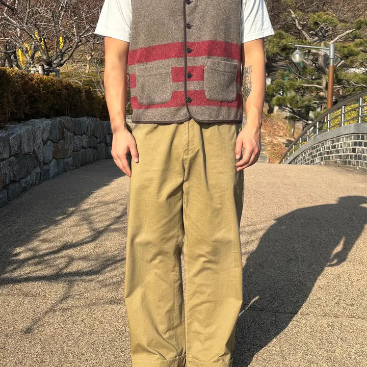 [BUNJANG] GAP Felt Wool Vest XL / 갭 펠트울 베스트 XL