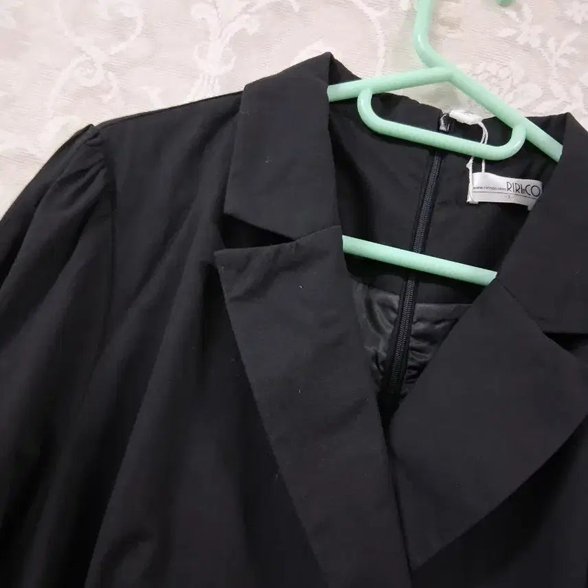 [BUNJANG] Black Double Button Dress / 블랙 더블 버튼 원피스 3사이즈