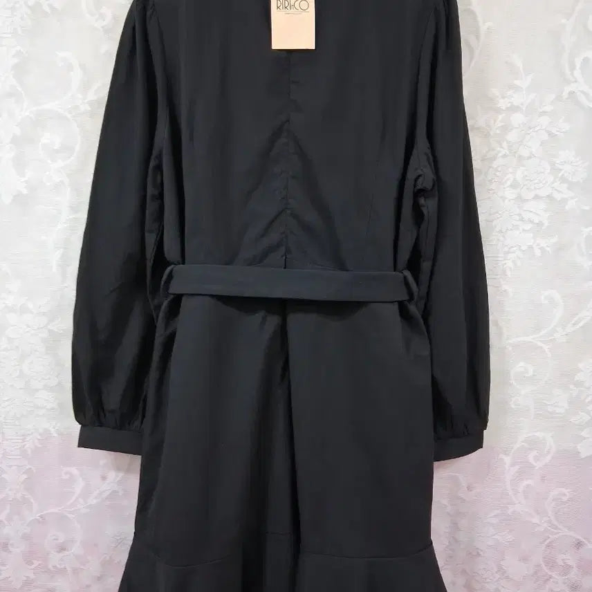 [BUNJANG] Black Double Button Dress / 블랙 더블 버튼 원피스 3사이즈