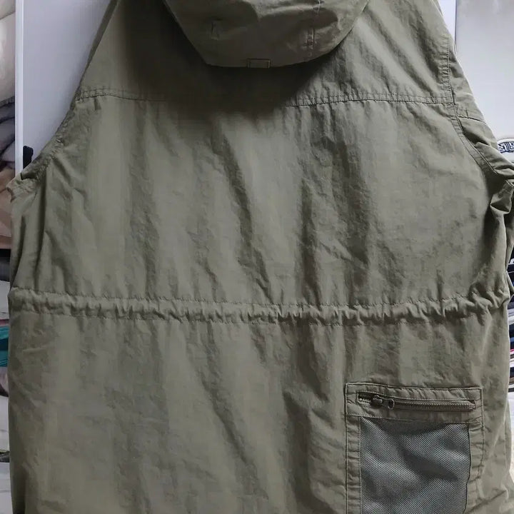 [BUNJANG] Jeep Functional Hooded Jacket - Khaki / Jeep 지프기능성 후드 자켓 카키