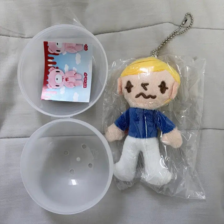 [BUNJANG] Gloomy Bear Peter Keyring Plushie / 글루미베어 누이구루미 키홀더 인형키링 가챠 피터군