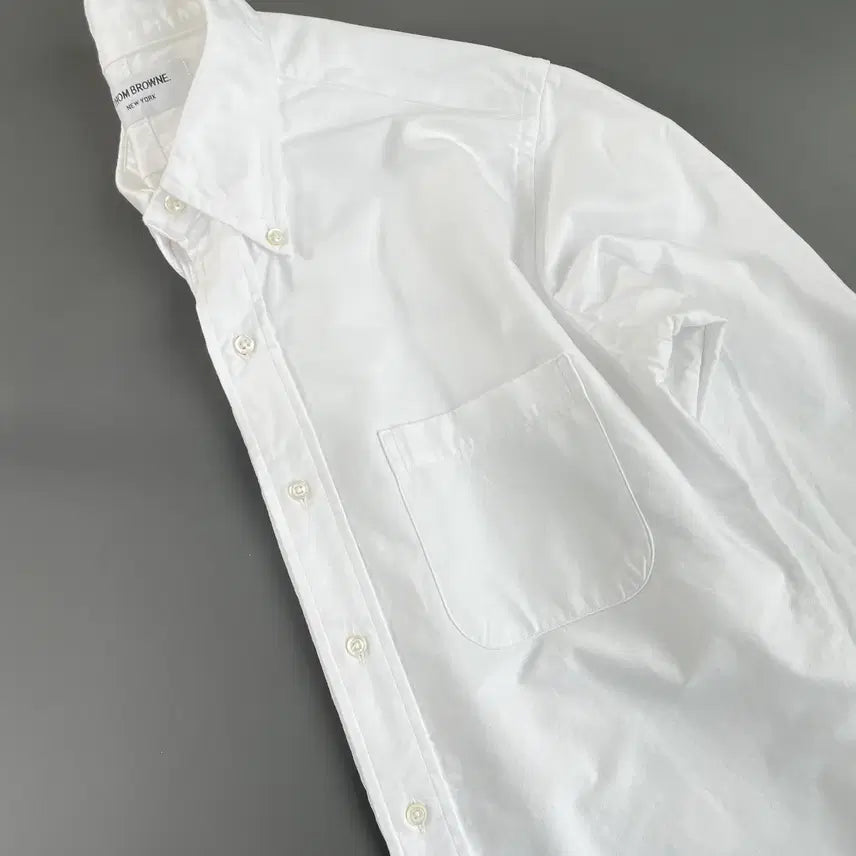 [BUNJANG] Thom Browne Classic Oxford Hidden Stripe Shirt / [3] 톰 브라운 클래식 옥스포드 히든 삼선 셔츠