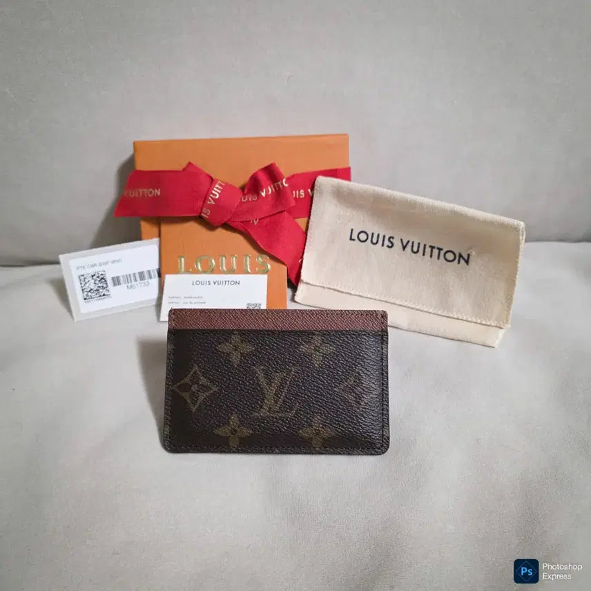 [BUNJANG] Louis Vuitton Monogram Card Holder / [S+/정품] 루이비통 모노그램 카드지갑 (카드홀더)
