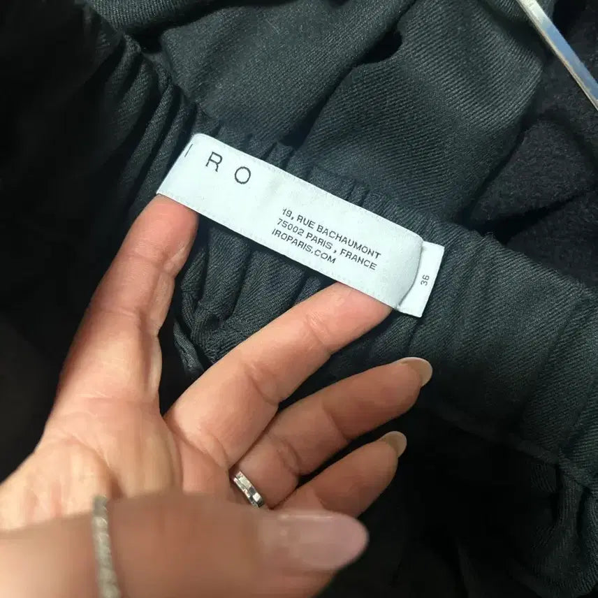 [BUNJANG] Iro Black Pants / 이로 iro 블랙 바지 36