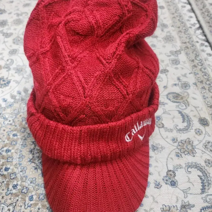 [BUNJANG] Callaway Knit Sun Cap Hat / (새상품) 캘러웨이 니트 썬캡 모자