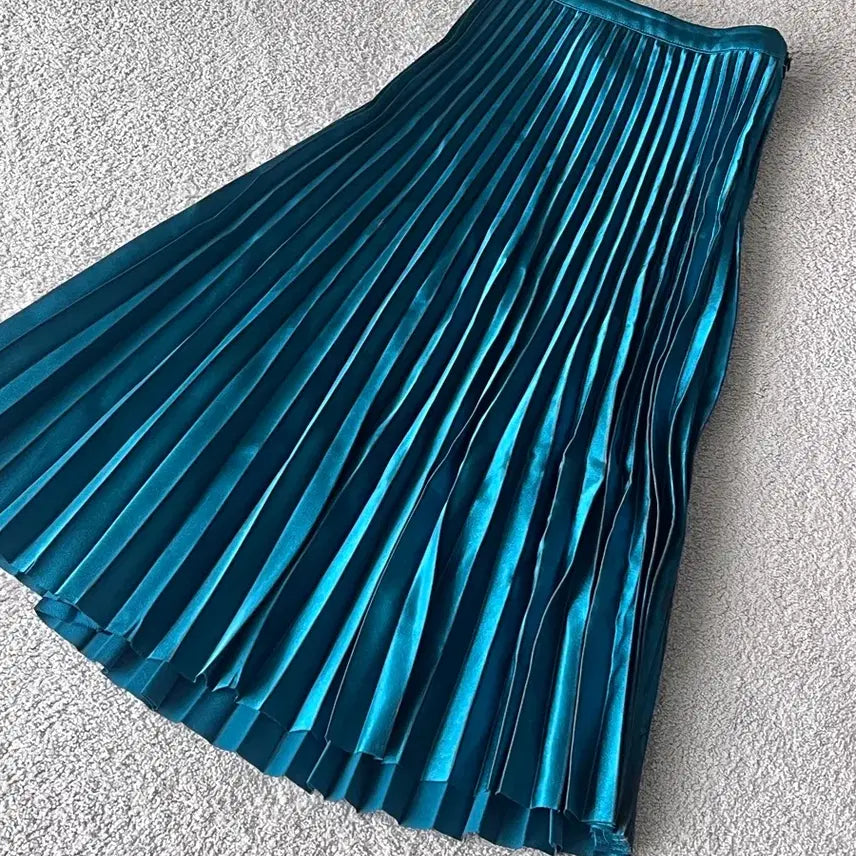 [BUNJANG] Pleated Long Skirt / 플리츠 롱스커트