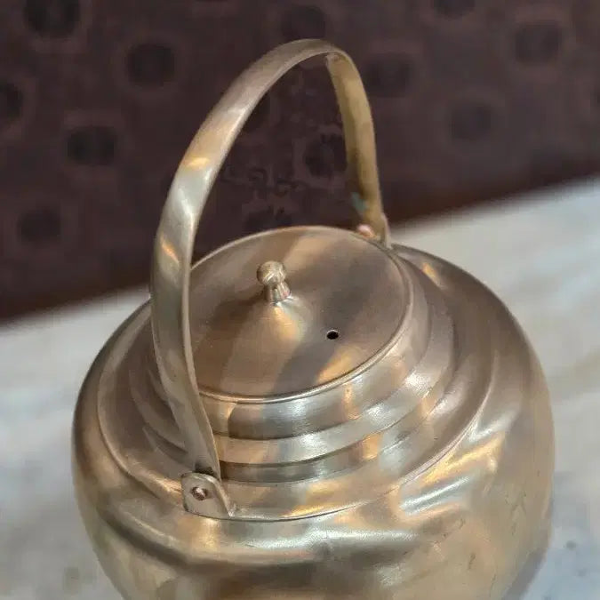 [BUNJANG] Important Intangible Cultural Property No. 77 Hyangwon Bronze Teapot / 중요무형문화재 77호 향원 유기 주전자