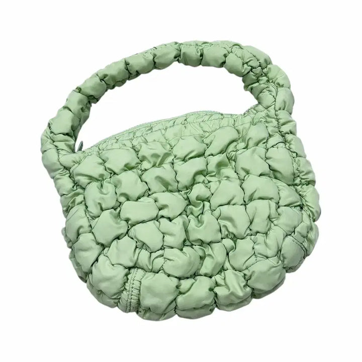[BUNJANG] COS Quilted Cloud Mini Bag Apple Mint Green / COS 코스 퀄티드 구름 미니백 가방 애플민트 그린