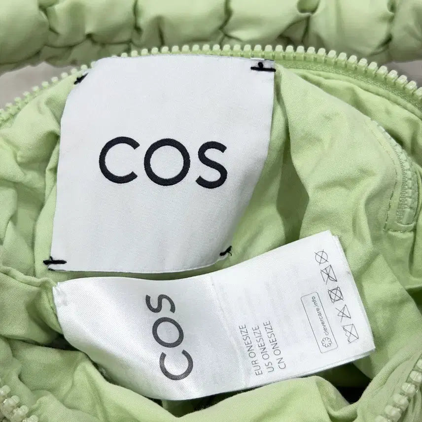 [BUNJANG] COS Quilted Cloud Mini Bag Apple Mint Green / COS 코스 퀄티드 구름 미니백 가방 애플민트 그린