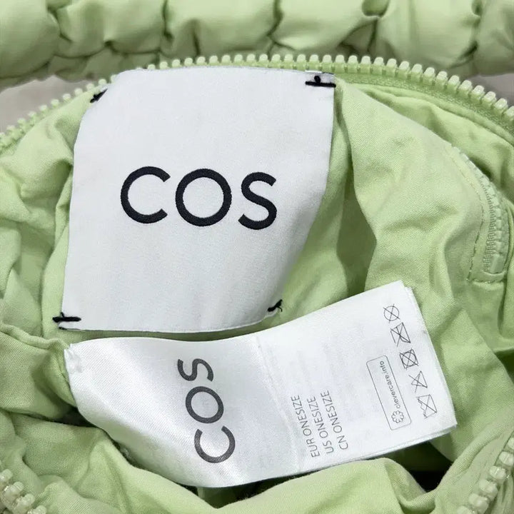 [BUNJANG] COS Quilted Cloud Mini Bag Apple Mint Green / COS 코스 퀄티드 구름 미니백 가방 애플민트 그린