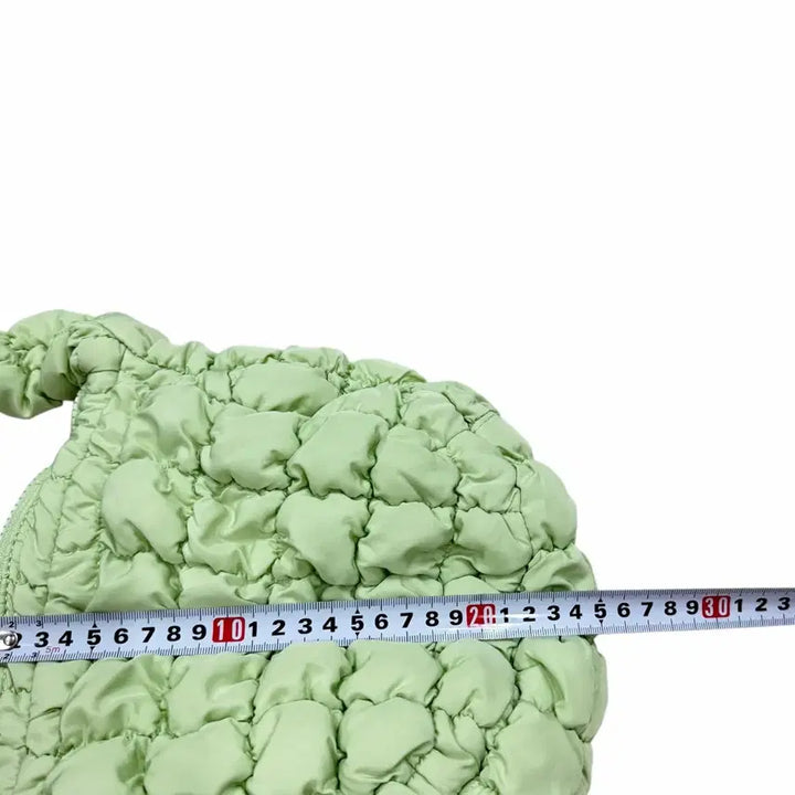 [BUNJANG] COS Quilted Cloud Mini Bag Apple Mint Green / COS 코스 퀄티드 구름 미니백 가방 애플민트 그린